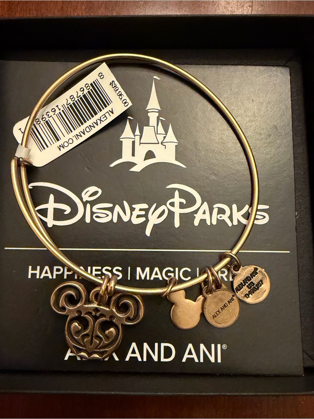 Bracelet with Disney charms